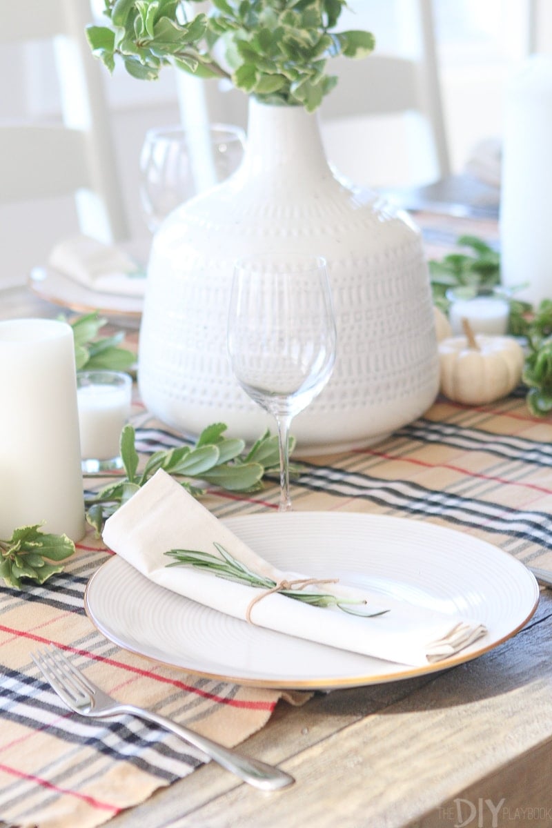 How to make a Thanksgiving tablescape