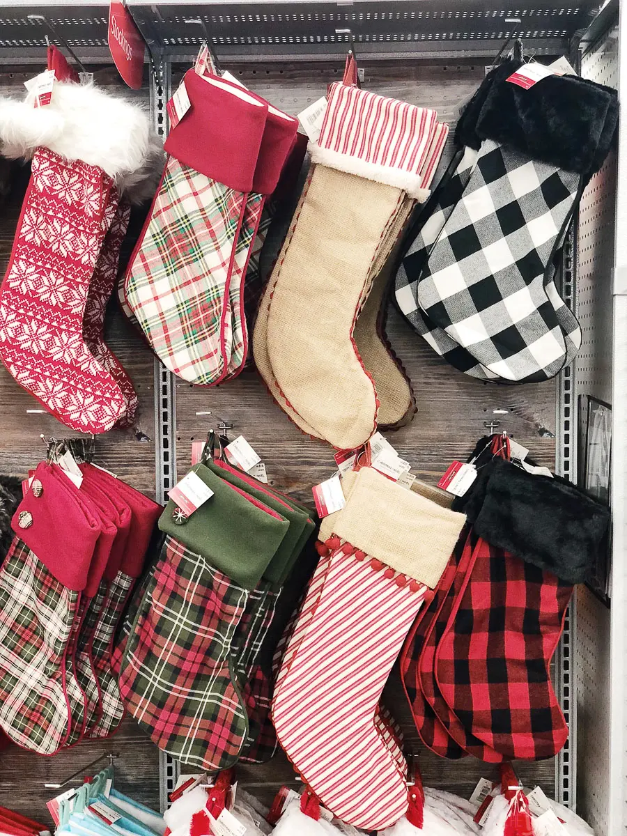 Christmas Stockings at Michaels