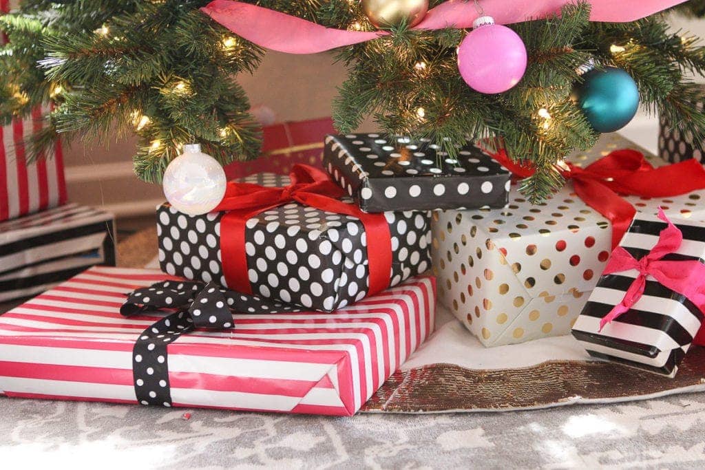 Coordinate your wrapping paper with your tree!