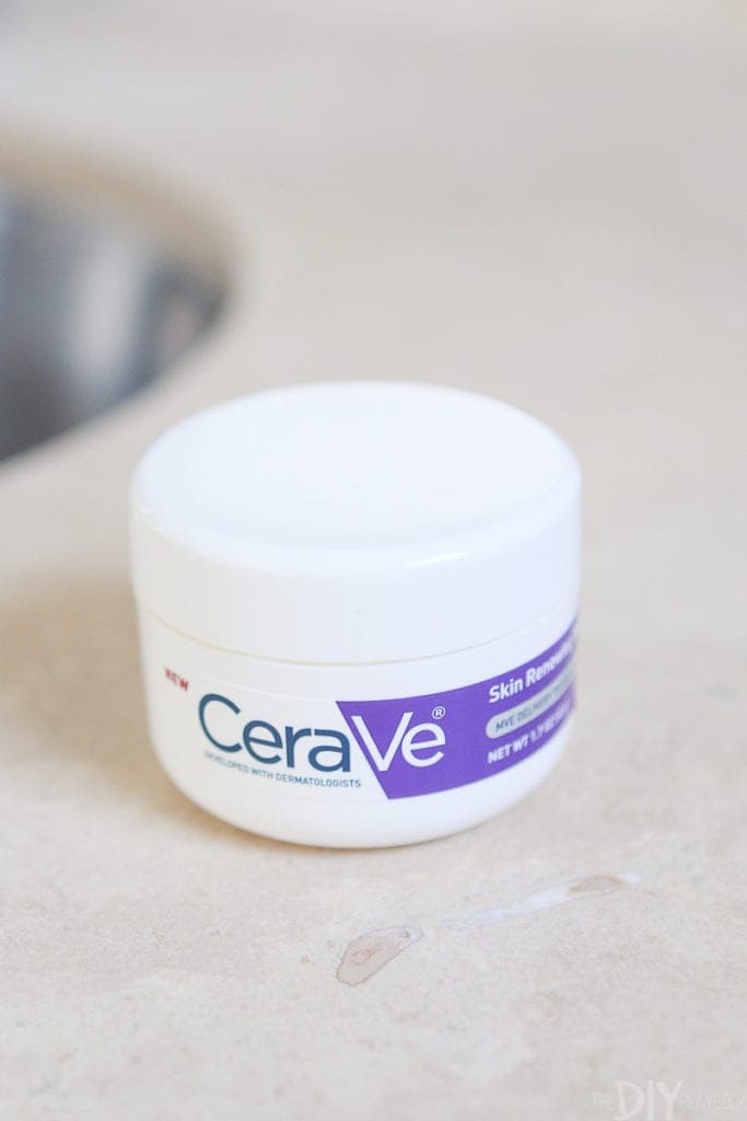 Cerave night cream as a clean beauty product
