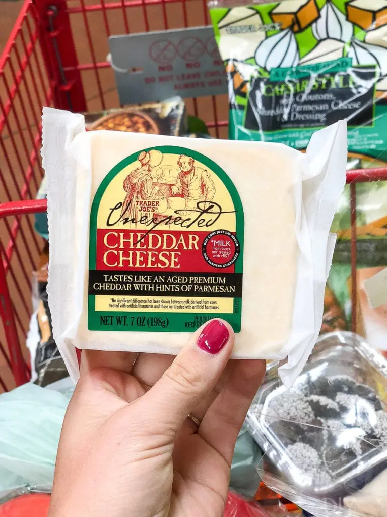 unexpected cheddar cheese from trader joe's