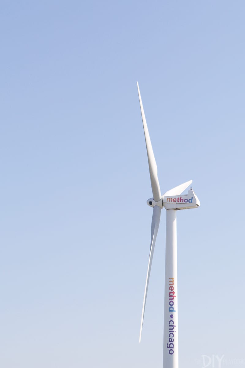 wind turbine powers the method factory
