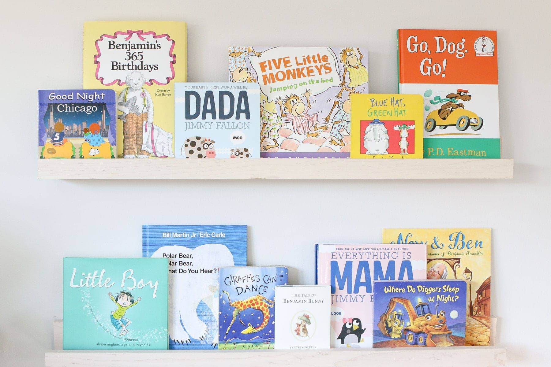 growing a newborn's library