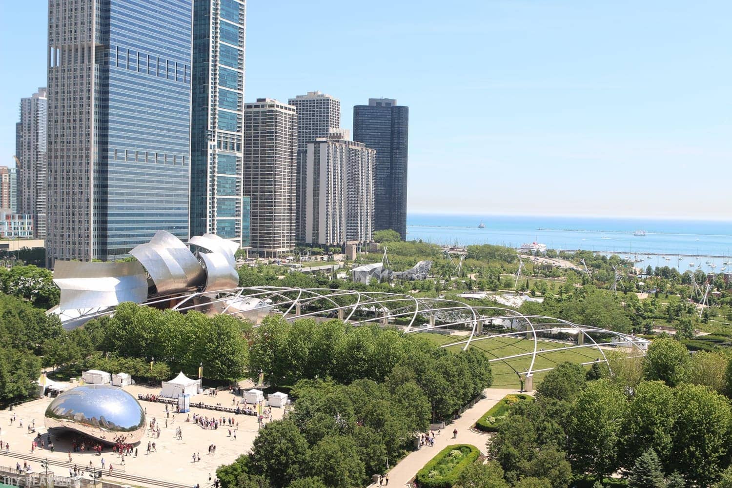 The Bean and Millenium park a favorite spot in Chicago