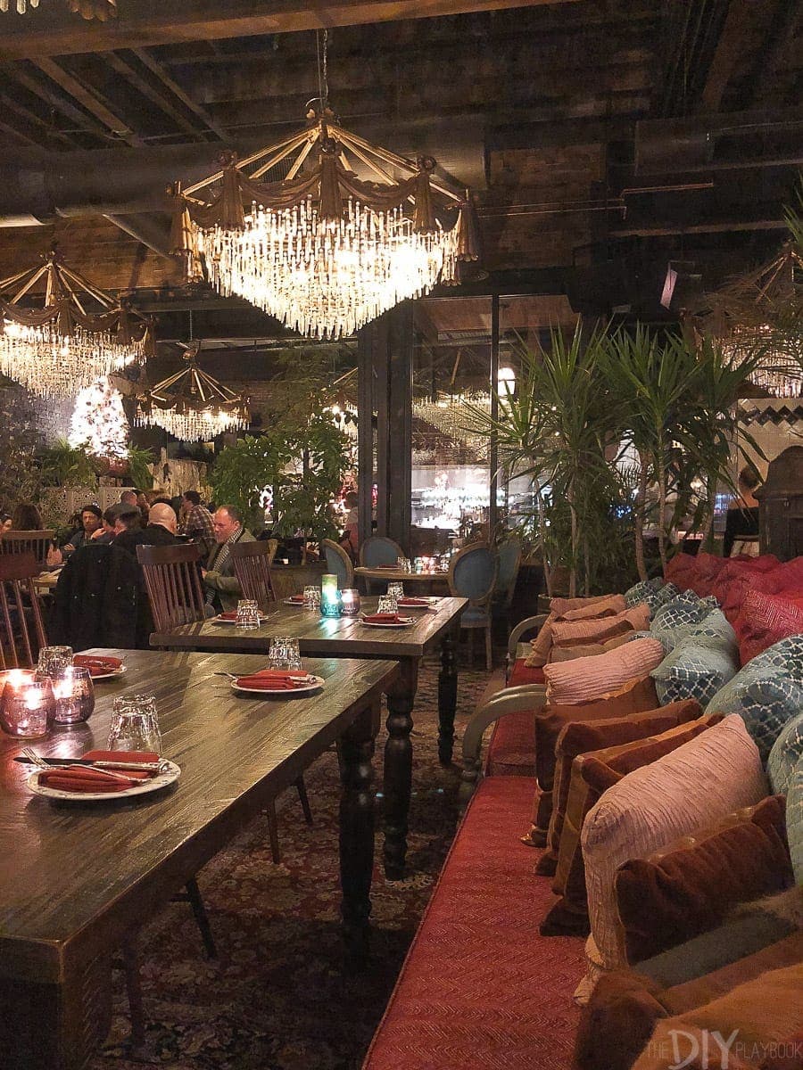 Beatnik chicago is a delicious spot for a cocktail or a yummy moroccan themed meal