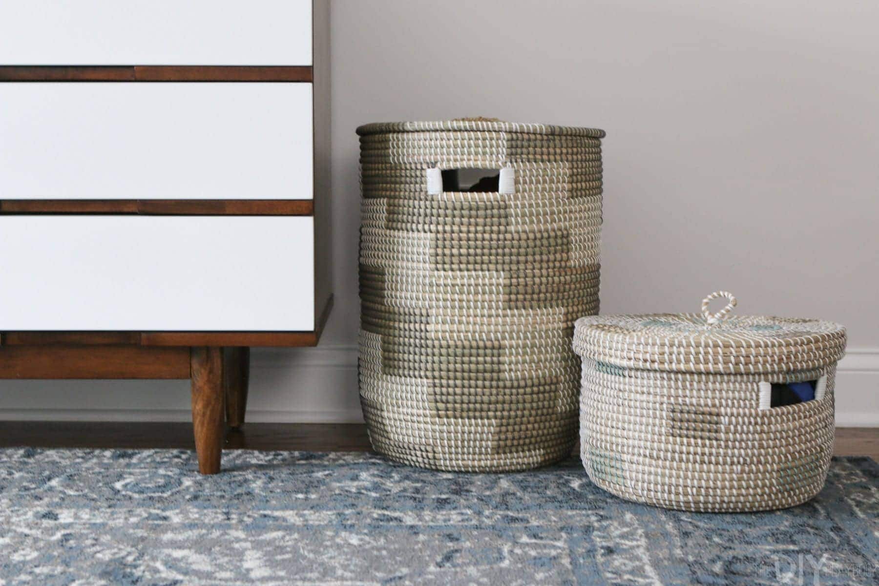 Nursery Baskets to Offer Hidden Storage