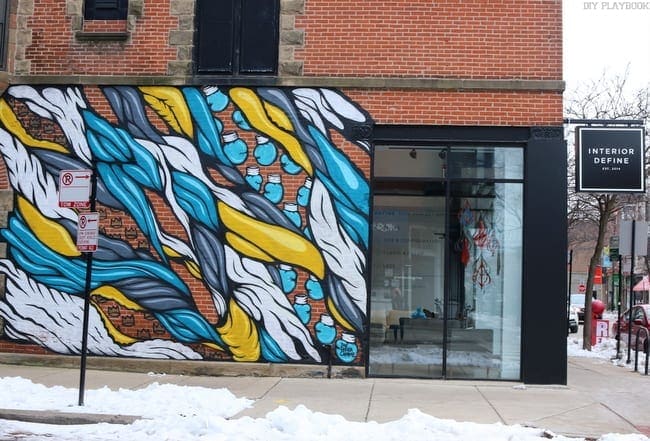 A Chicago tour of the famous couch storefront, Interior Define