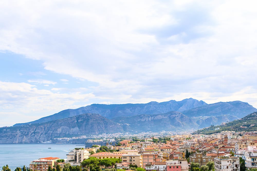 Colorful Town of Sorrento print. 