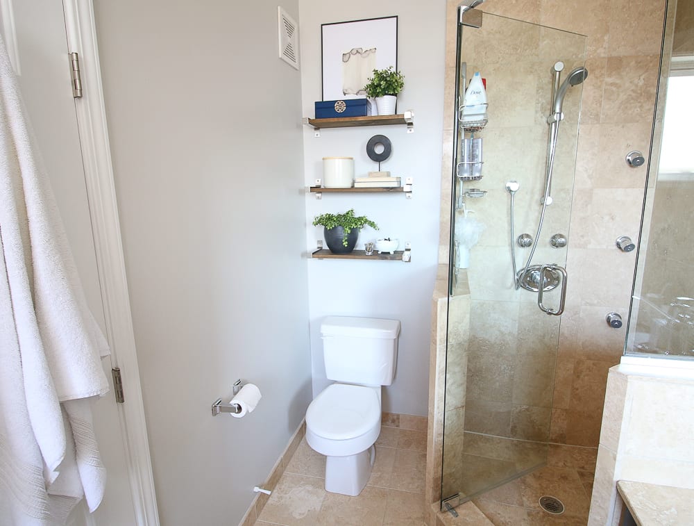 How to Style Bathroom Shelves | DIY Playbook