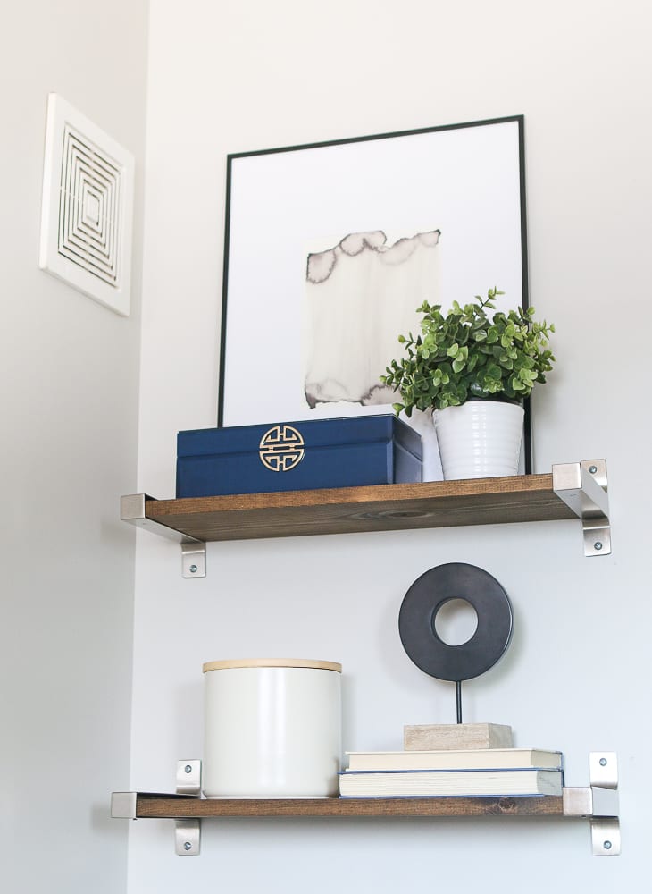 How to Style Bathroom Shelves | DIY Playbook