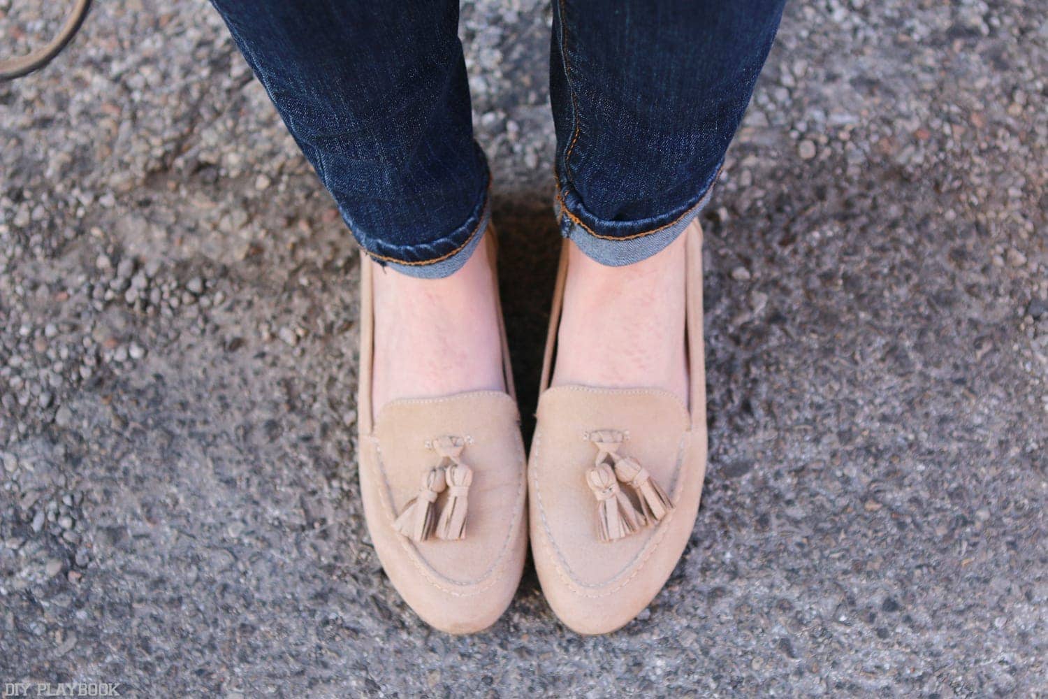 Payless tassel flats