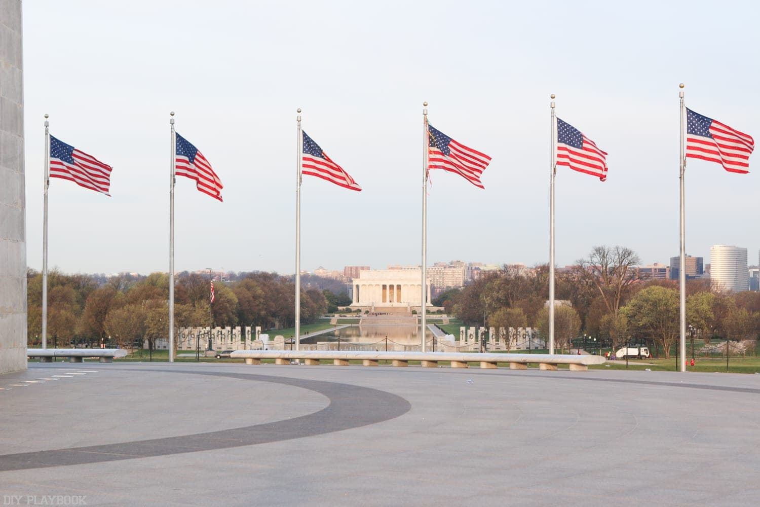 A beautiful spring day in Washington, DC. 