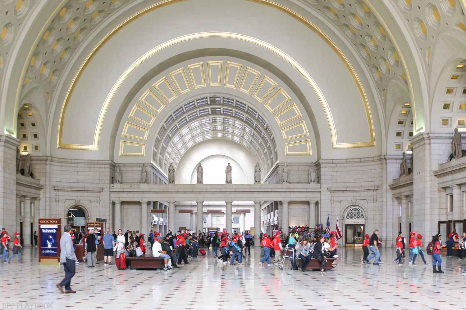 Union Station in Washington, DC. 