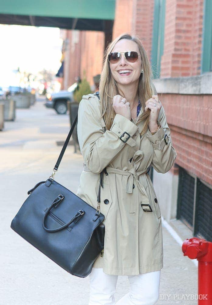 How to Style a Trench Coat for Work and Play | DIY Playbook