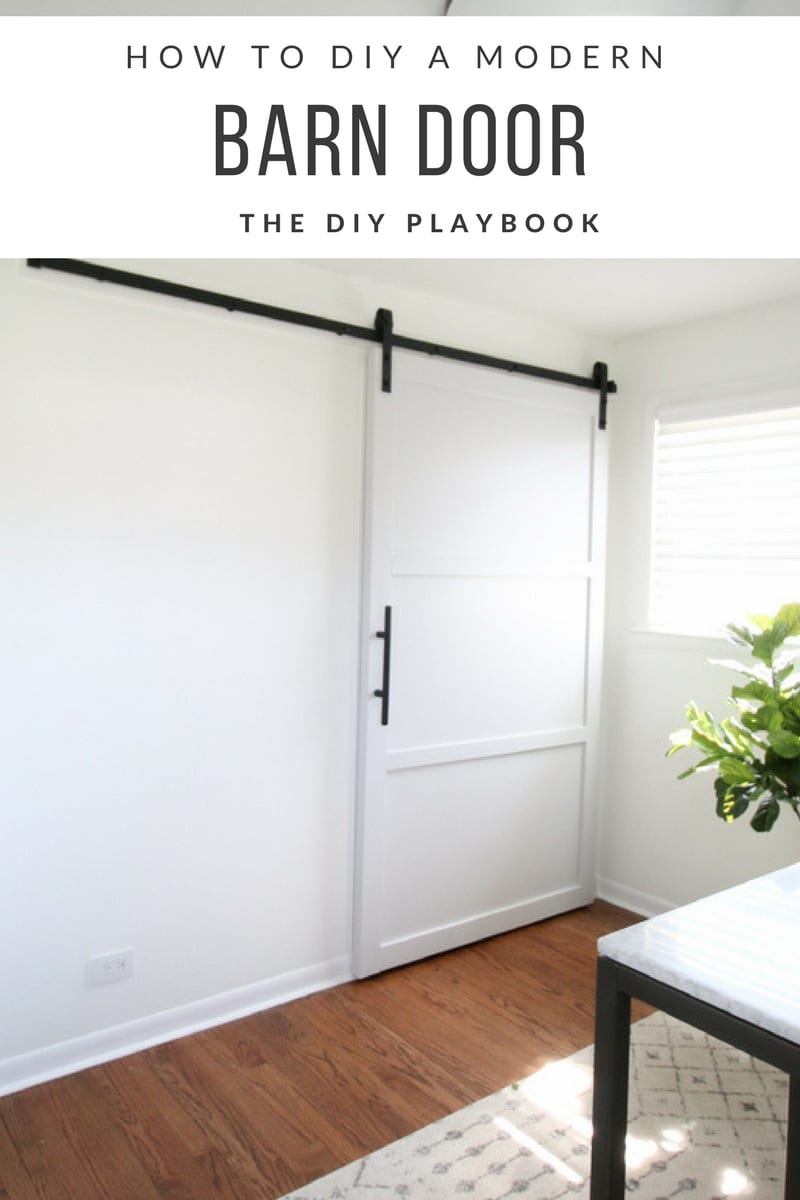 How to Hang a Barn Door in your Home DIY | DIY Playbook