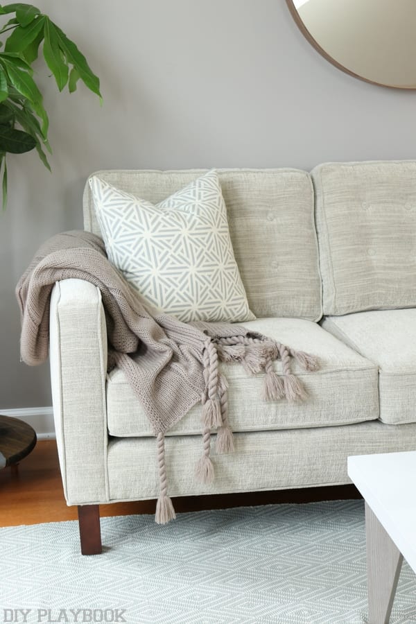 Don't throw pillows around: How to Style Your Couch: Easy DIY Design | DIY Playbook