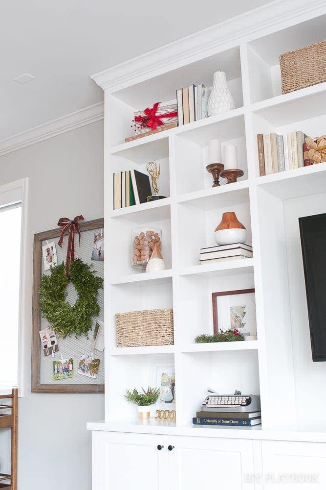 built-ins-christmas-decor-holiday-present