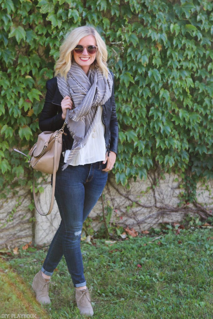 bridget-toms-leather-jacket-scarf-jeans-fall