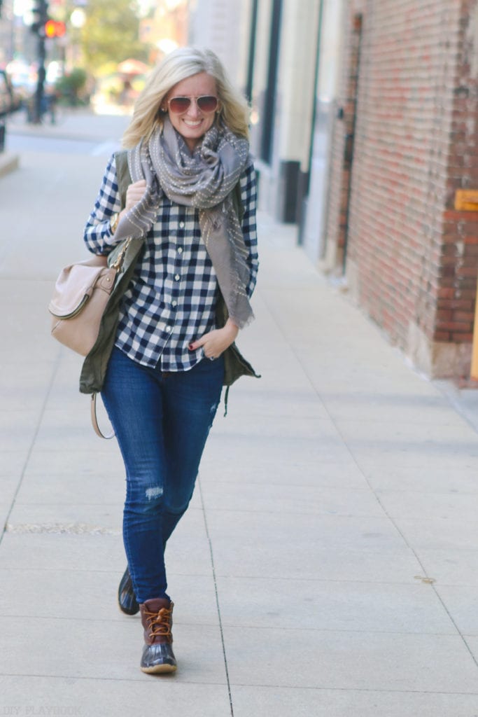 bridget-fall-plaid-vest-boots-jeans-casual-fashion-8