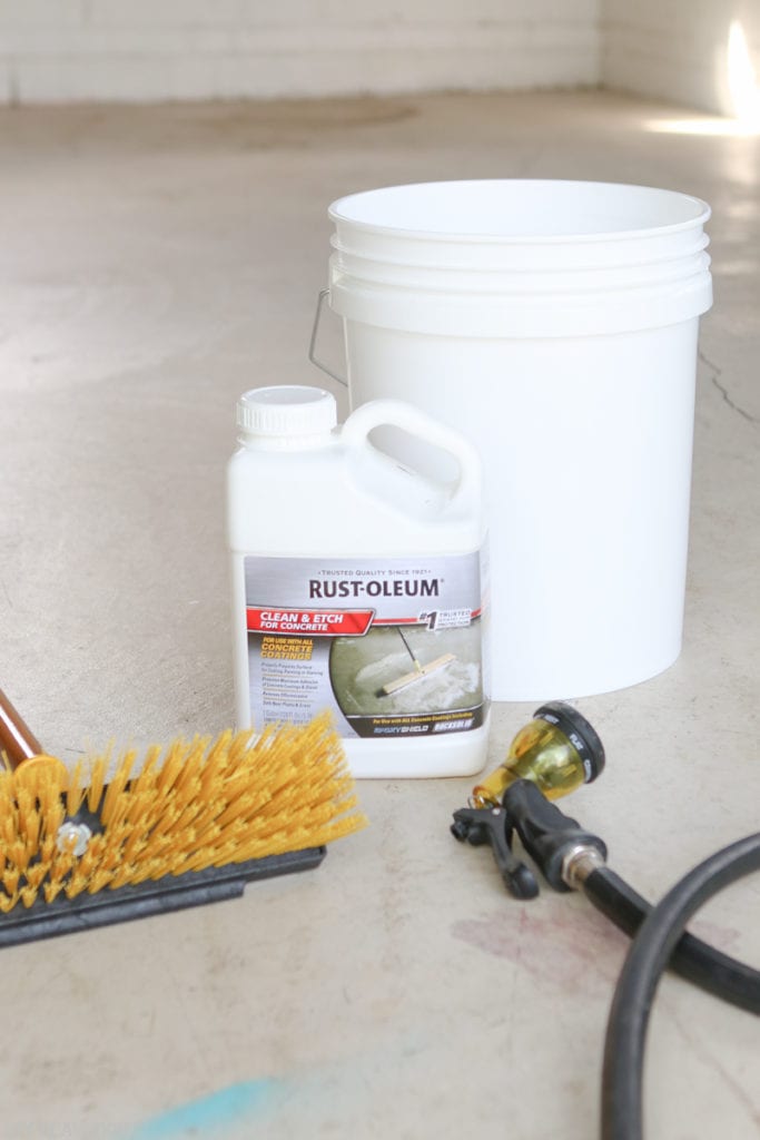 Etching: Sealing Garage Floor DIY Project with Epoxy | DIY Playbook