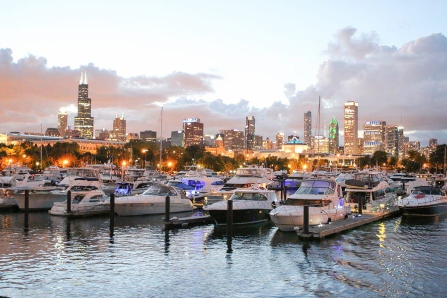 Nothing says Chicago quite like the impressive skyline.