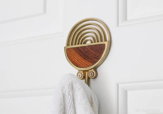 Add this gorgeous hook to your door