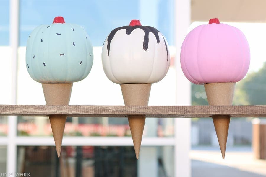 DIY Ice Cream Pumpkin | DIY Playbook