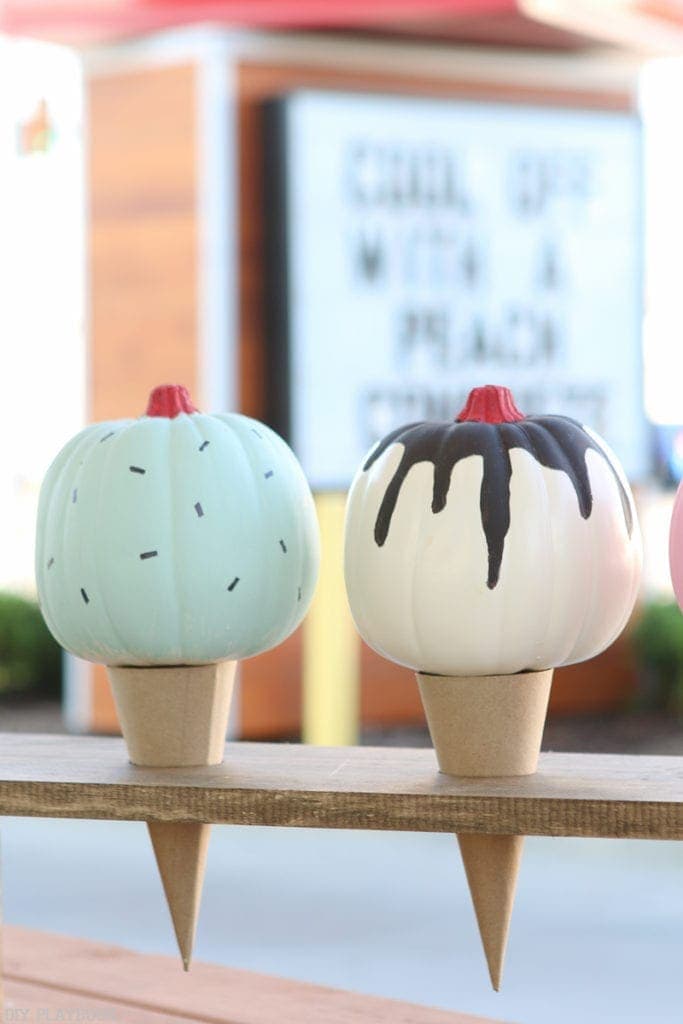 DIY Ice Cream Pumpkin | DIY Playbook