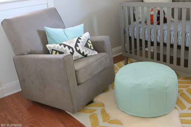 transitional seating: Gender Neutral Nursery Reveal | DIY Playbook