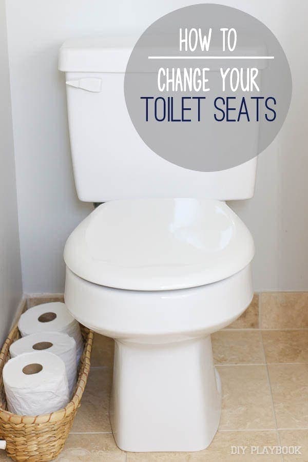 How to Change a Toilet Seat: Tutorial | The DIY Playbook