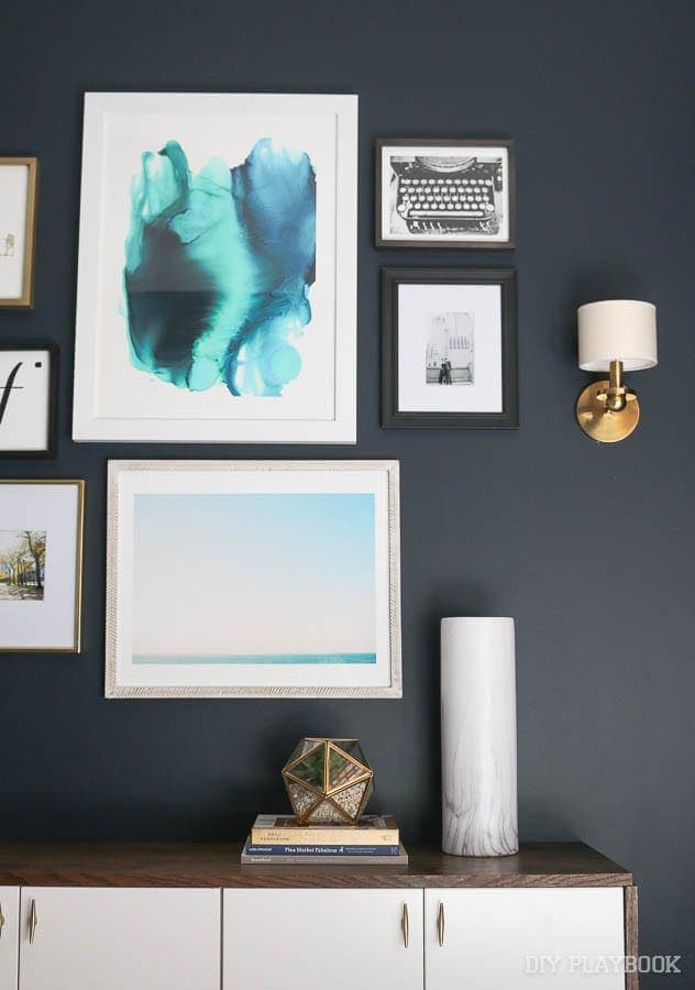 Guest Room Gallery Wall