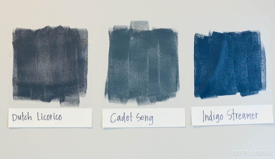 navy-paint-samples-on-wall