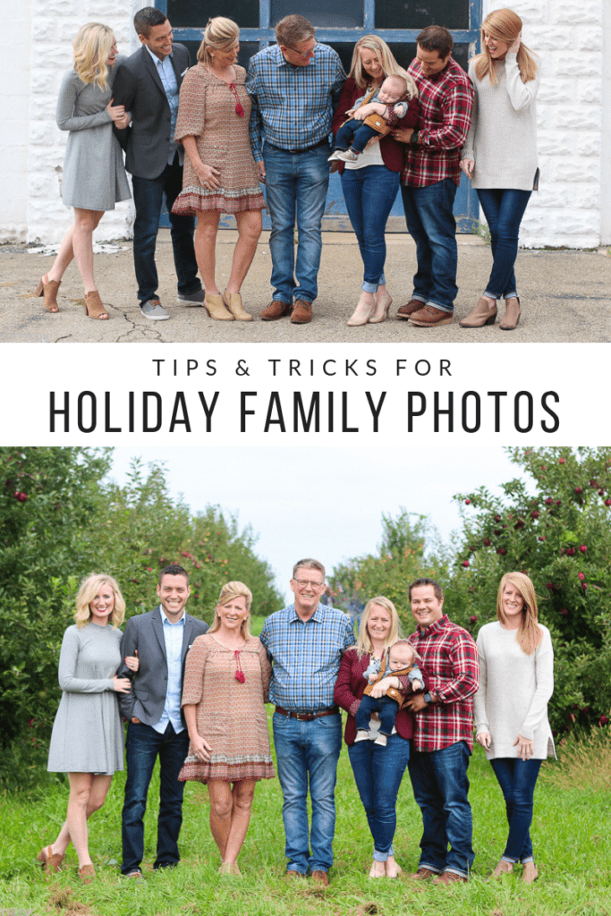 Tips and tricks for holiday family photos