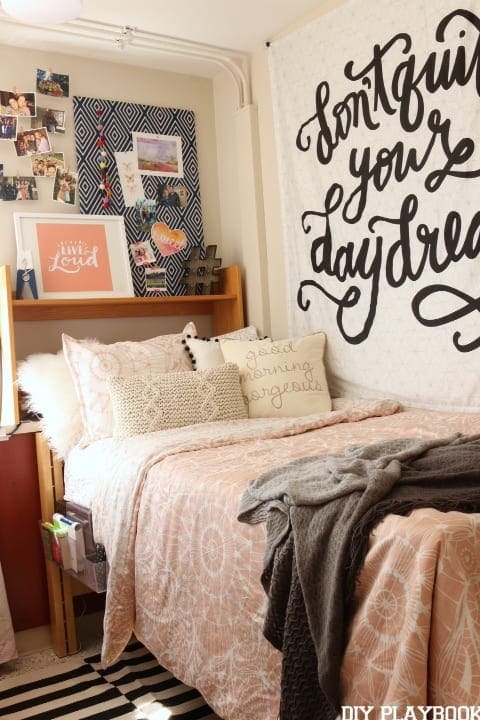 dorm makeover dormify grace room