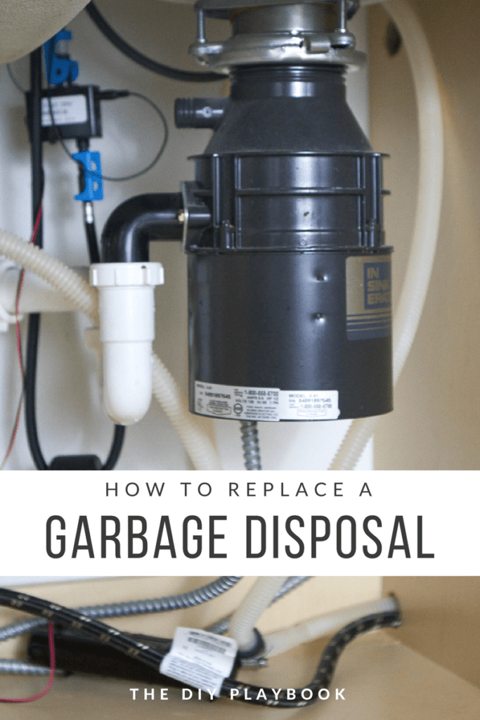 how to replace a garbage disposal by yourself