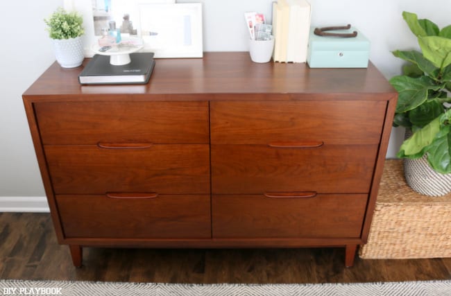 Wooden Dresser Master Bedroom