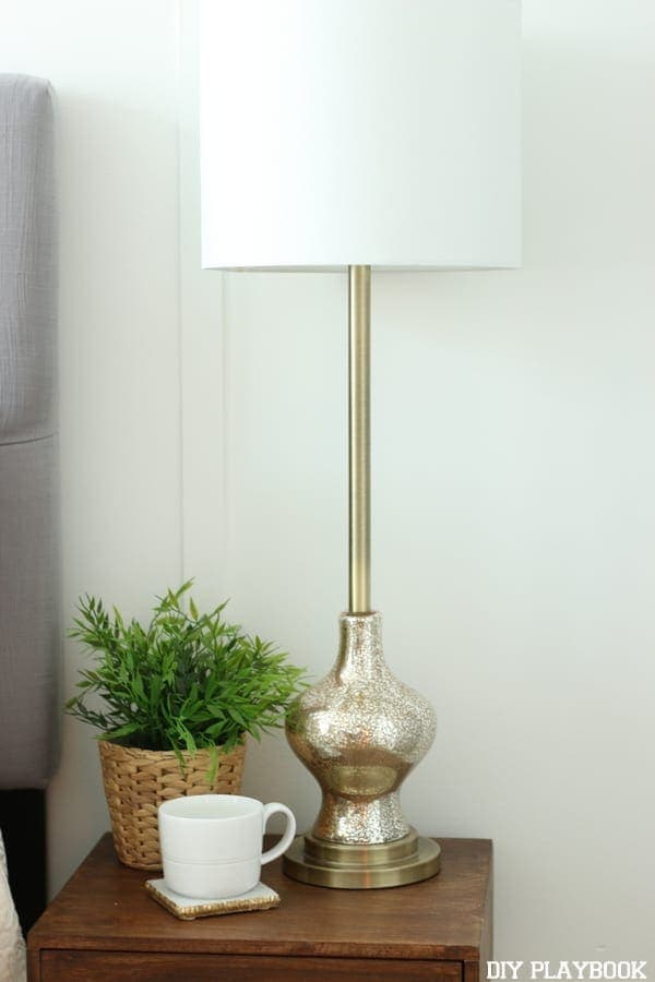 Lamp Coffee Nightstand Maggie