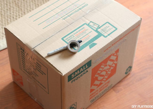 Label all boxes with a sharpie and tape before moving. 