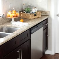 This classic kitchen is full of light and elegance.