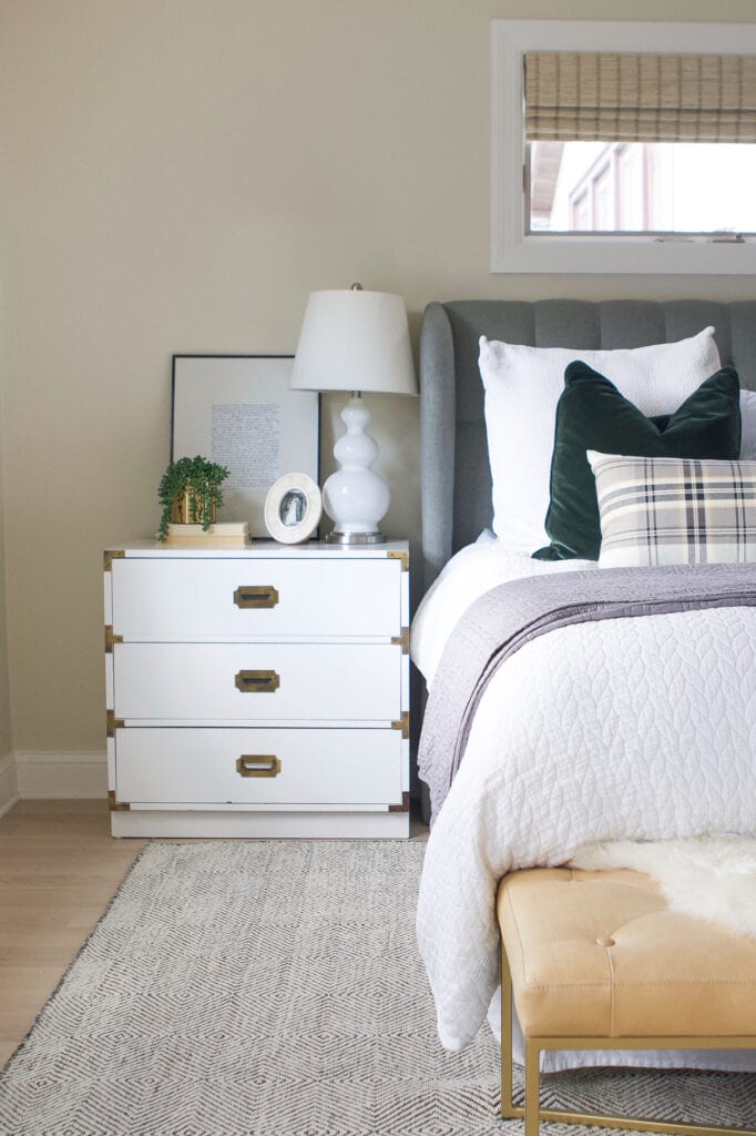 Master bedroom nightstands