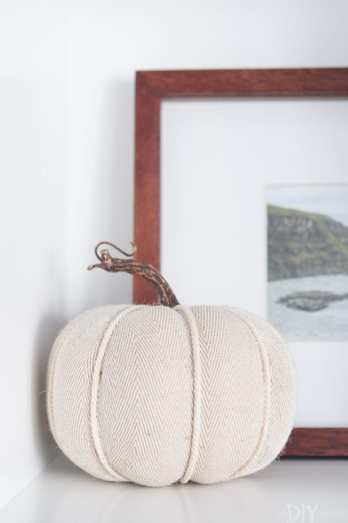 Knit pumpkin from target