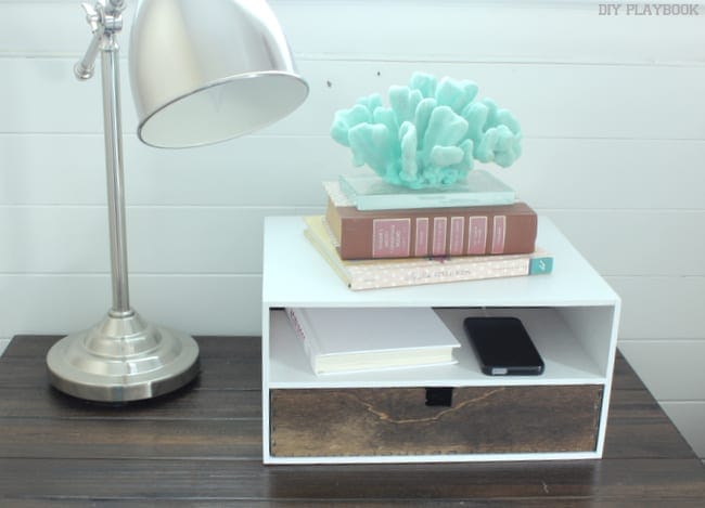 Cell phone charging station: DIY Bedside Charging Station Tutorial | DIY Playbook