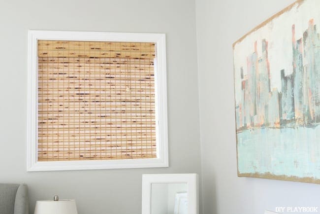 shorten bamboo window shade