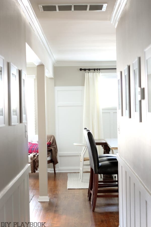 Hallway Dining Room 