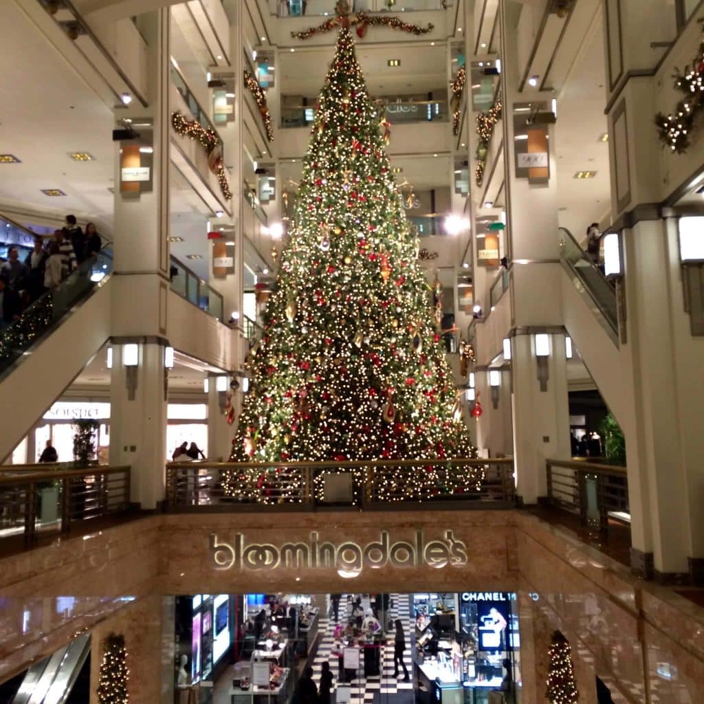 Doing all your Christmas shopping at Chicago's magnificent mile is a a fun holiday activity. 