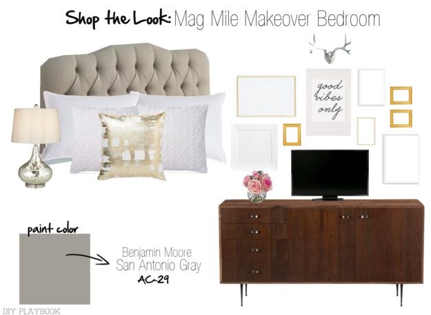 Shop the Look Mag Mile Makeover Mood Board