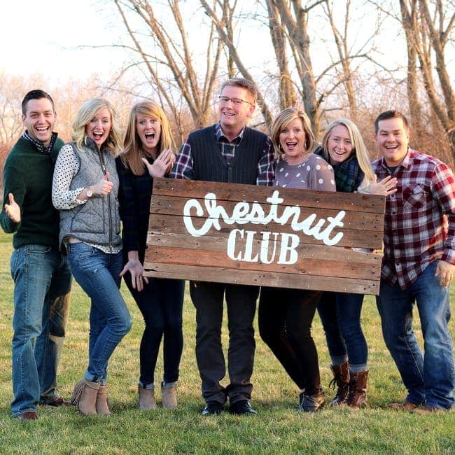 O'Connor Chestnut Club DIY pallet sign!