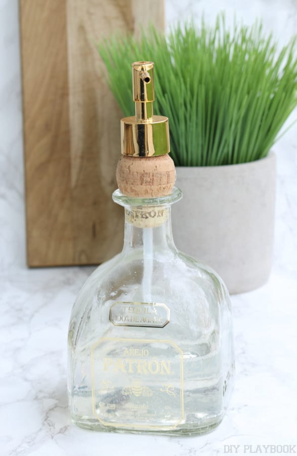 Art of Patron soap dispenser